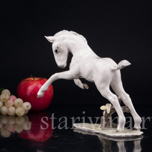 Статуэтка из фарфора Жеребёнок, Hutschenreuther, Германия, 1970 гг.