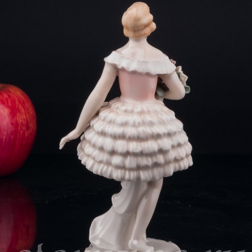 Балерина с букетом, Karl Ens, Германия, 1920-30 гг