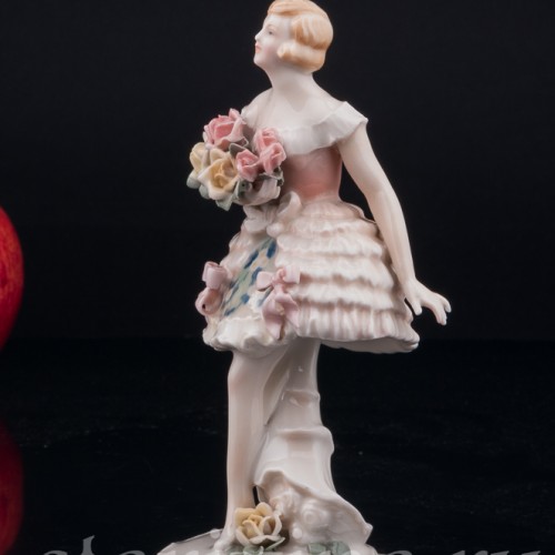 Балерина с букетом, Karl Ens, Германия, 1920-30 гг