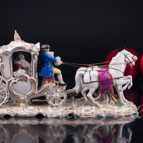 Карета, кружевная, Volkstedt, Германия