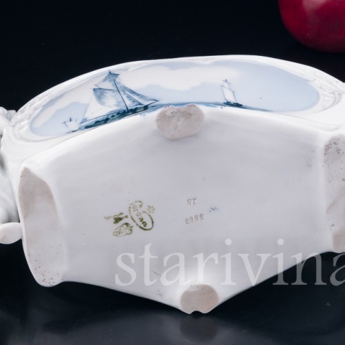 "Море", ваза с детьми, E. A. Muller, Германия, 1890-27 гг