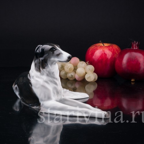 Лежащая борзая, Rosenthal, Германия, пер. пол. 20 в