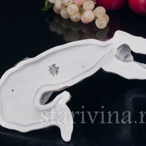 Лежащая борзая, Rosenthal, Германия, пер. пол. 20 в