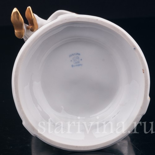 Фигурка пары из фарфора Арлекин и Коломбина, Hertwig & Co, Германия, 1920-30 гг.