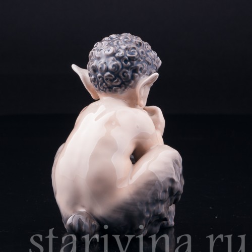 Фавн со змеей, Royal Copenhagen, Дания