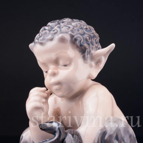 Фавн со змеей, Royal Copenhagen, Дания