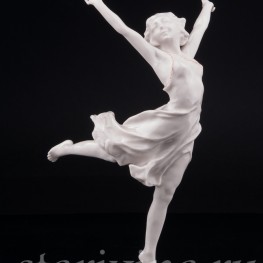 Статуэтка из фарфора Танцующая девушка, Hutschenreuther, Германия, 1938-64 гг.