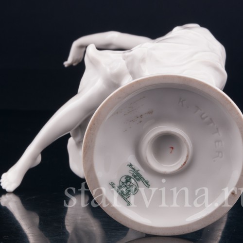Статуэтка из фарфора Танцующая девушка, Hutschenreuther, Германия, 1938-64 гг.