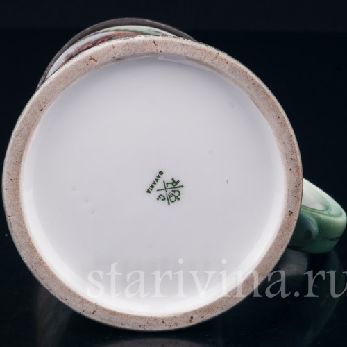 Лоэнгрин, Рыцарь Лебедя, кружка 1/2 л, Rosenthal, Германия, кон. 19 - нач. 20 вв