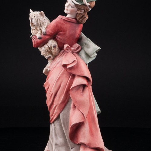 Девушка с болонкой, Bruno Merli, Италия, 1970 гг