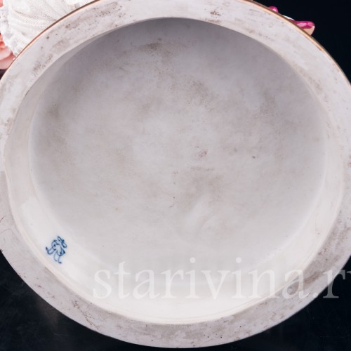 Балерина на кресле, кружевная, Volkstedt, Германия, до 1935 г