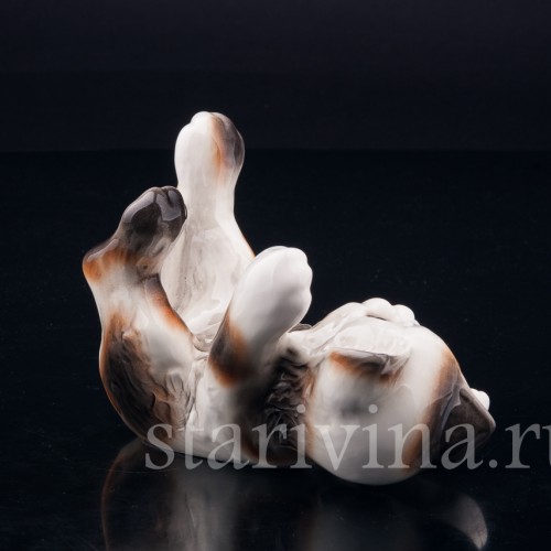 Фигурка из фарфора Играющий котенок, Goebel, Германия, вт. пол. 20 в.