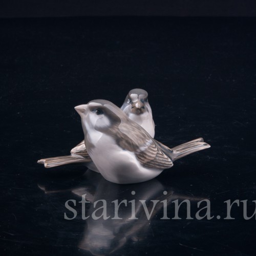 Два воробья, Royal Copenhagen, Дания, 1959 г