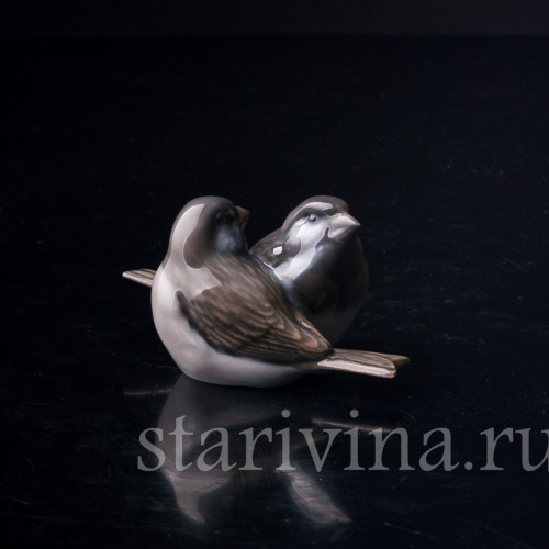 Два воробья, Royal Copenhagen, Дания, 1959 г