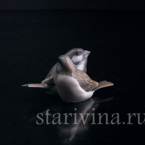 Два воробья, Royal Copenhagen, Дания, 1959 г