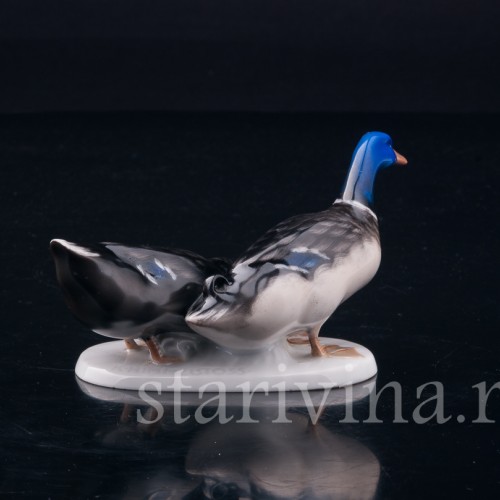 Селезень и утка, Rosenthal, Германия, 1960 гг