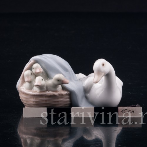 Утка с утятами, Lladro, Испания