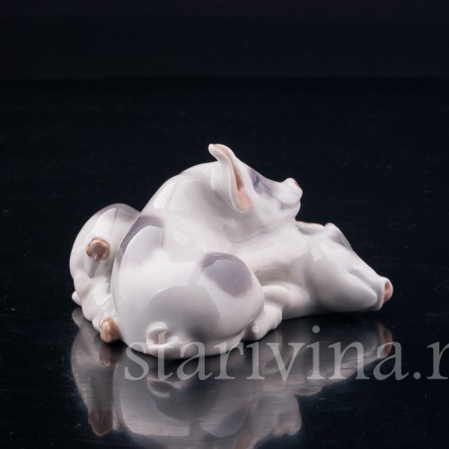 Два поросенка, Royal Copenhagen, Дания, 1966 г