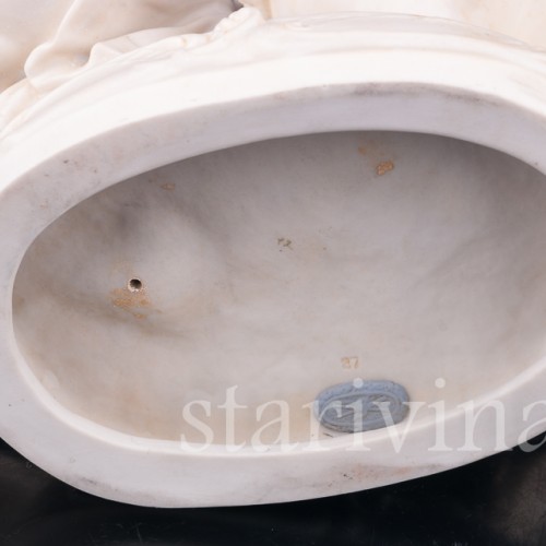 Старинная фарфорвая композиция "В вихре танца", танцующие девушки, Scheibe-Alsbach, Германия, 1925-45 гг.