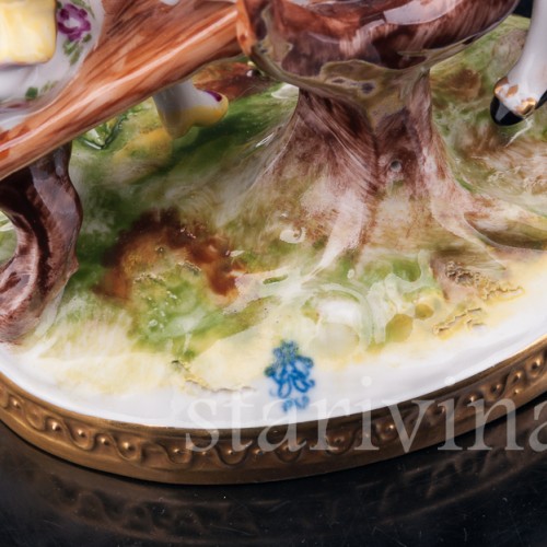 Дети на качелях, Volkstedt, Германия, вт. пол. 20 в