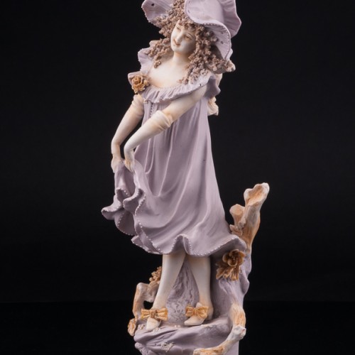 Девочка в шляпке, Ernst Bohne Sohne, Германия, 19 в