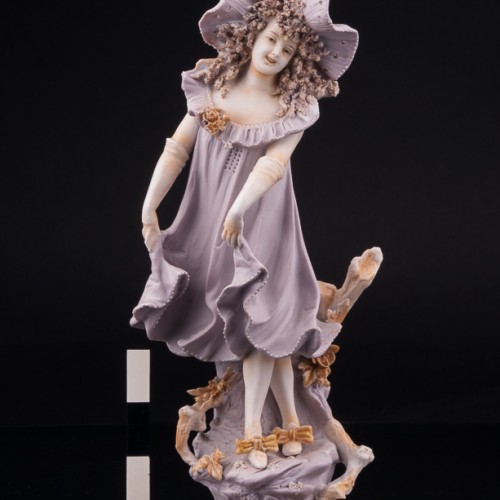 Девочка в шляпке, Ernst Bohne Sohne, Германия, 19 в