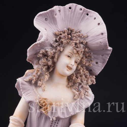 Девочка в шляпке, Ernst Bohne Sohne, Германия, 19 в