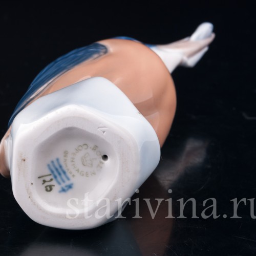 Зимородок с рыбкой, Royal Copenhagen, Дания, 1935 г