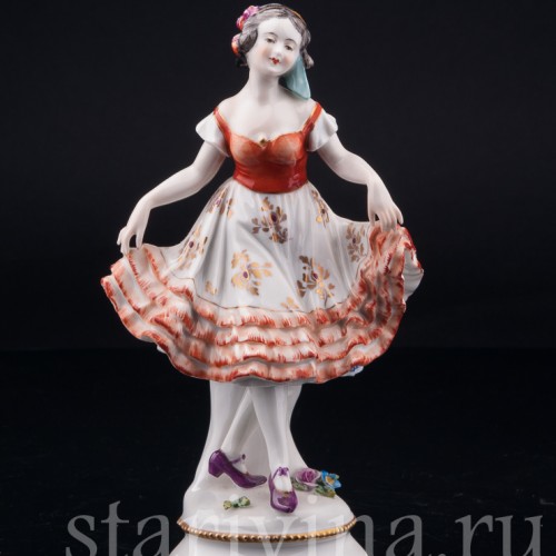 Танцующая девушка, Volkstedt, Германия, до 1935 г