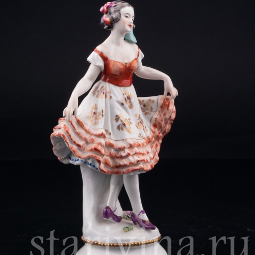 Танцующая девушка, Volkstedt, Германия, до 1935 г