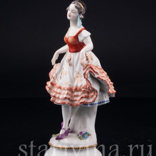 Танцующая девушка, Volkstedt, Германия, до 1935 г