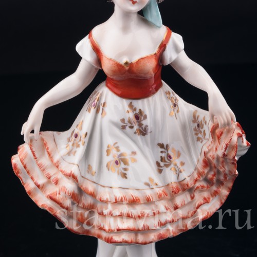 Танцующая девушка, Volkstedt, Германия, до 1935 г