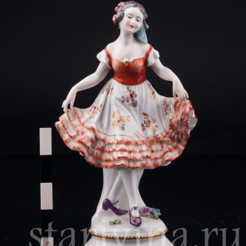 Танцующая девушка, Volkstedt, Германия, до 1935 г