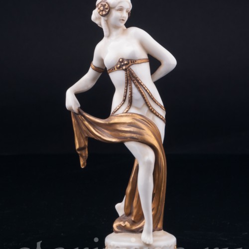Фигурка из фарфора девушки Восточная танцовщица, E. A. Muller, Германия, нач. 20 в.