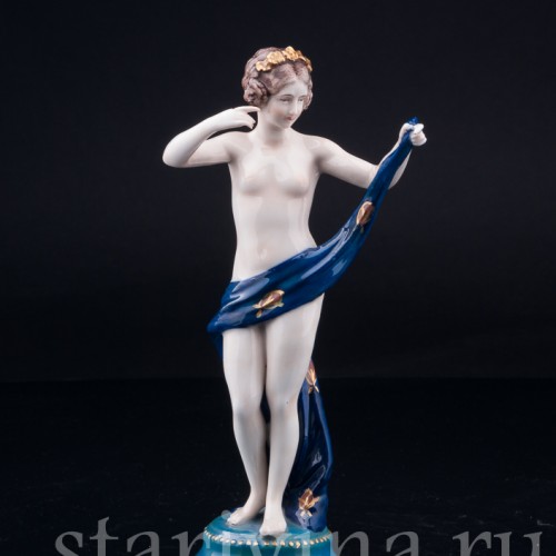 Танец с вуалью, E. A. Muller, Германия, нач. 20 в