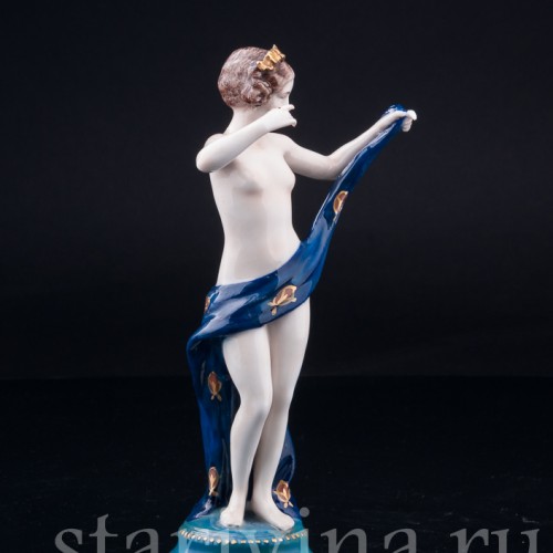 Танец с вуалью, E. A. Muller, Германия, нач. 20 в