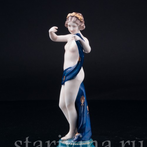 Танец с вуалью, E. A. Muller, Германия, нач. 20 в