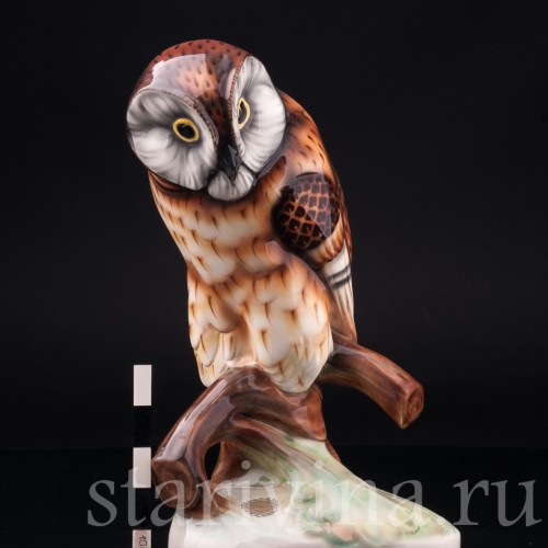 Статуэтка птицы  Сова, Tomasch Siendorf, Австрия, пер. пол. 20 в.