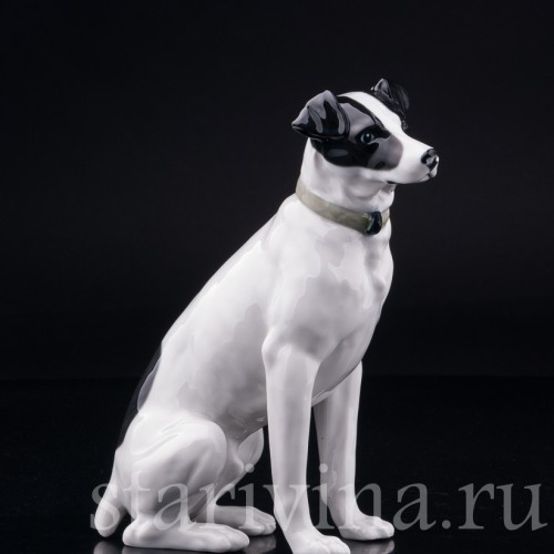 Статуэтка из фарфора Охотничья собака, Pfeffer, Германия, 1934-1942 гг.