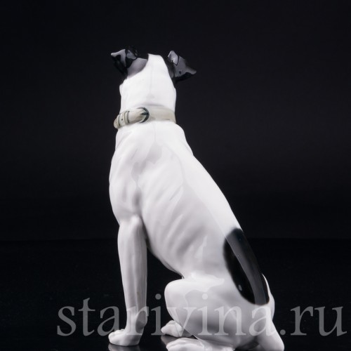 Статуэтка из фарфора Охотничья собака, Pfeffer, Германия, 1934-1942 гг.