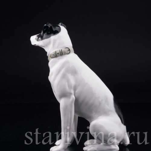 Статуэтка из фарфора Охотничья собака, Pfeffer, Германия, 1934-1942 гг.