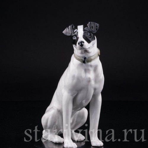 Статуэтка из фарфора Охотничья собака, Pfeffer, Германия, 1934-1942 гг.