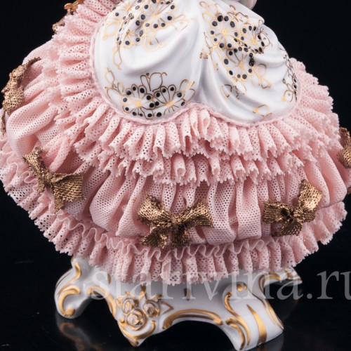 На балу, кружевная, Muller & Co, Германия, 1920-30 гг