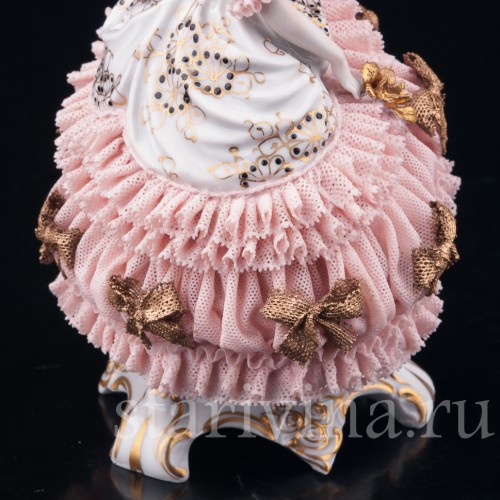 На балу, кружевная, Muller & Co, Германия, 1920-30 гг