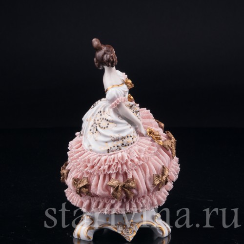 На балу, кружевная, Muller & Co, Германия, 1920-30 гг