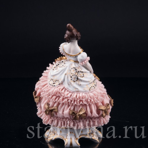 На балу, кружевная, Muller & Co, Германия, 1920-30 гг