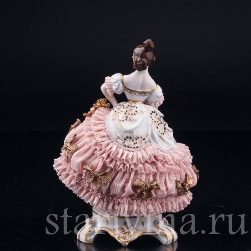 На балу, кружевная, Muller & Co, Германия, 1920-30 гг