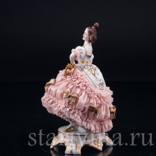 На балу, кружевная, Muller & Co, Германия, 1920-30 гг