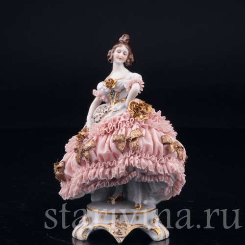 На балу, кружевная, Muller & Co, Германия, 1920-30 гг