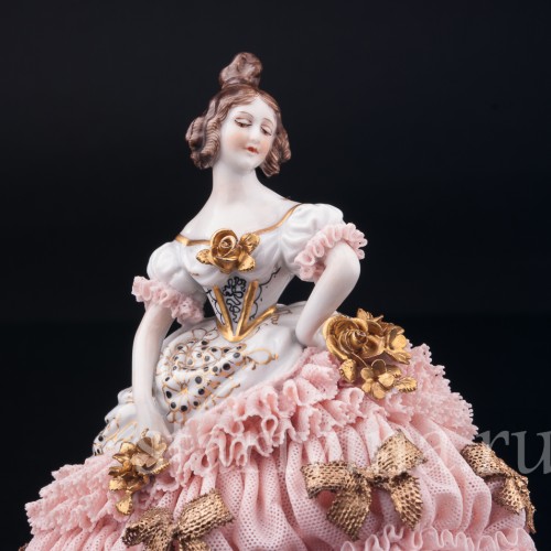 На балу, кружевная, Muller & Co, Германия, 1920-30 гг